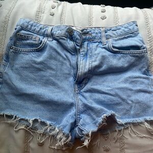 Forever 21 Light Blue Denim Shorts